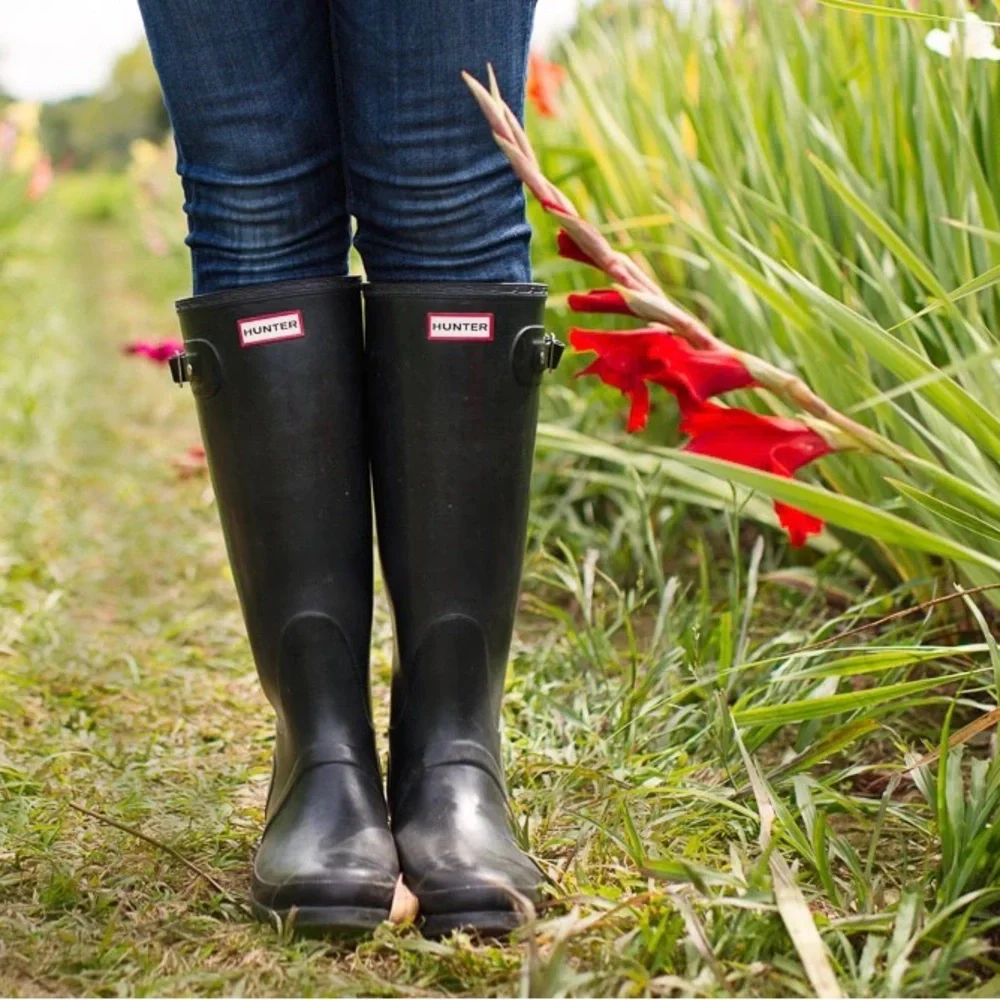 Hunter | Shoes | Black Matte Hunter Boots Size 7 | Poshmark